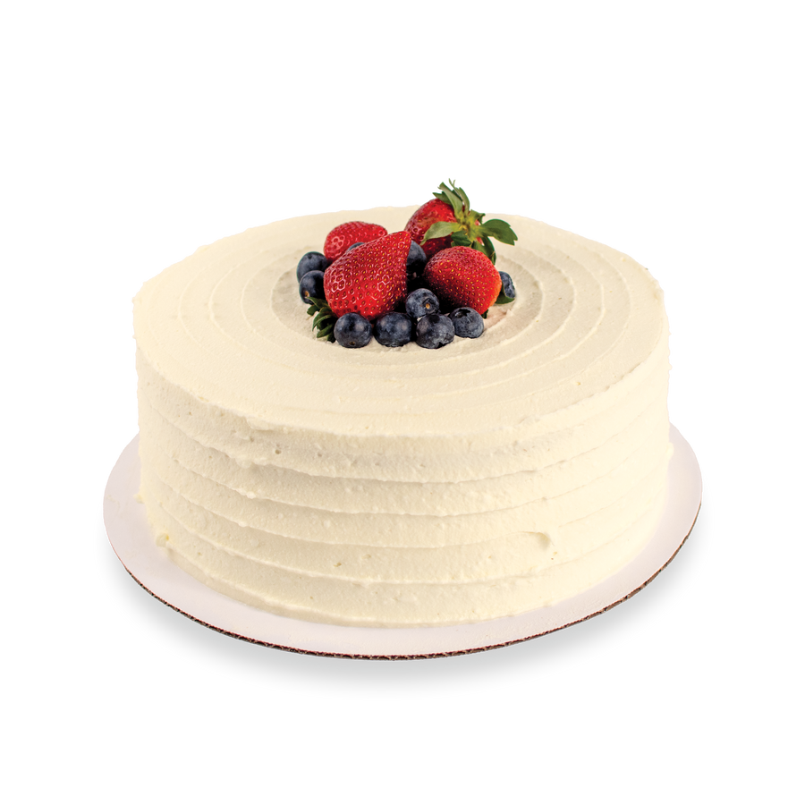 Berries + Cream Cake
