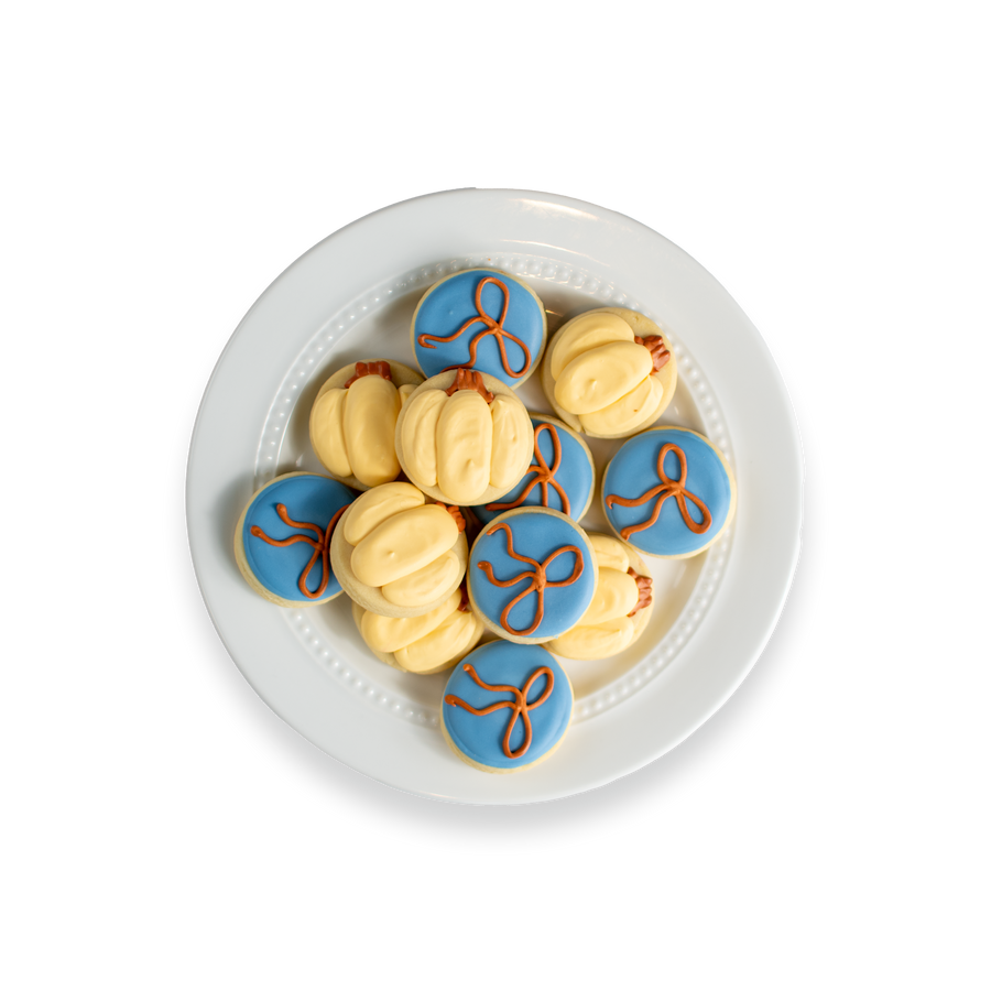 Thanksgiving Mini Royal Iced Cookies