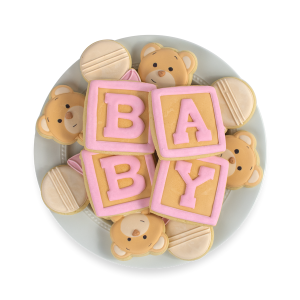 Teddy Bear Royal Iced Cookie Set