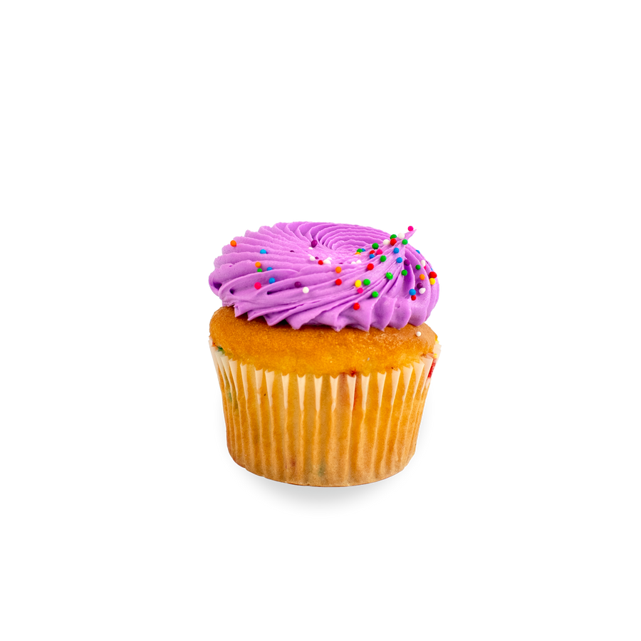 Birthday Sprinkle Cupcakes