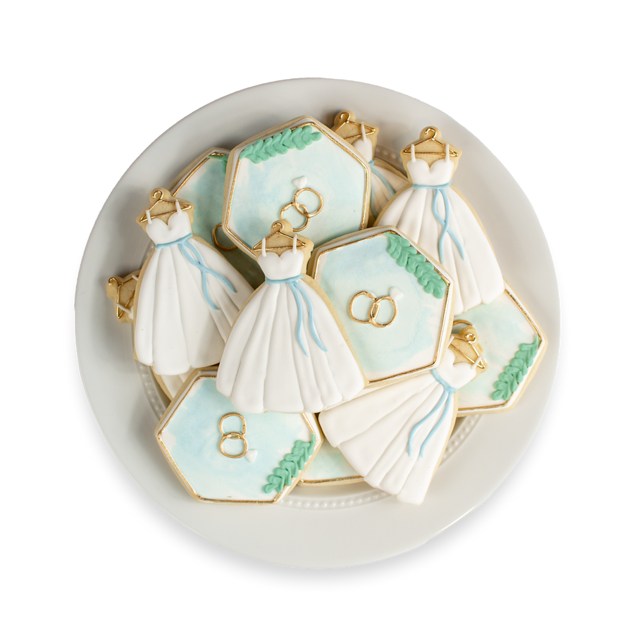 Bridal Shower Royal Iced Cookie Set