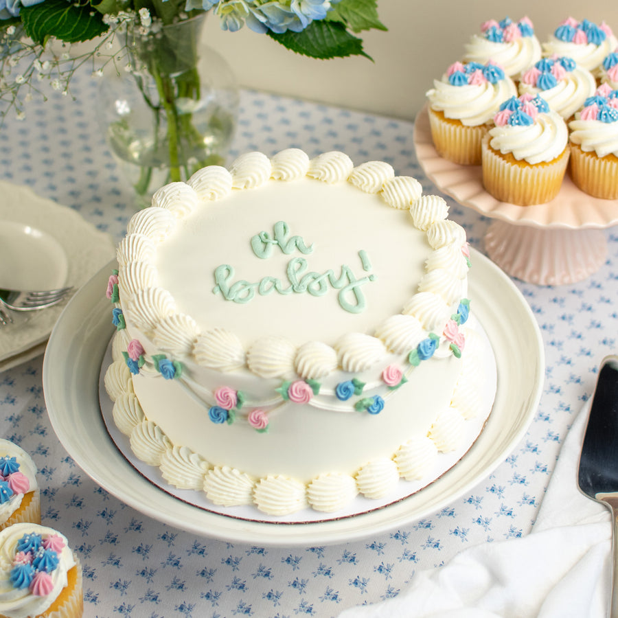 Gender Reveal Cake