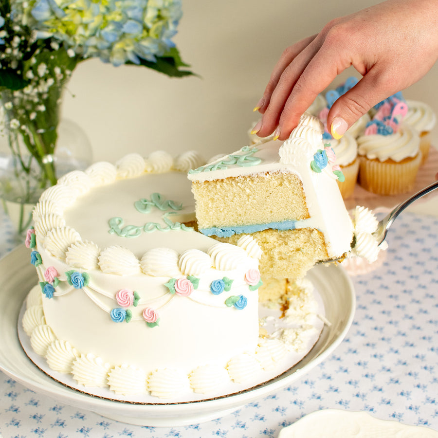 Gender Reveal Cake
