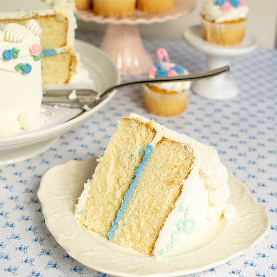 Gender Reveal Cake