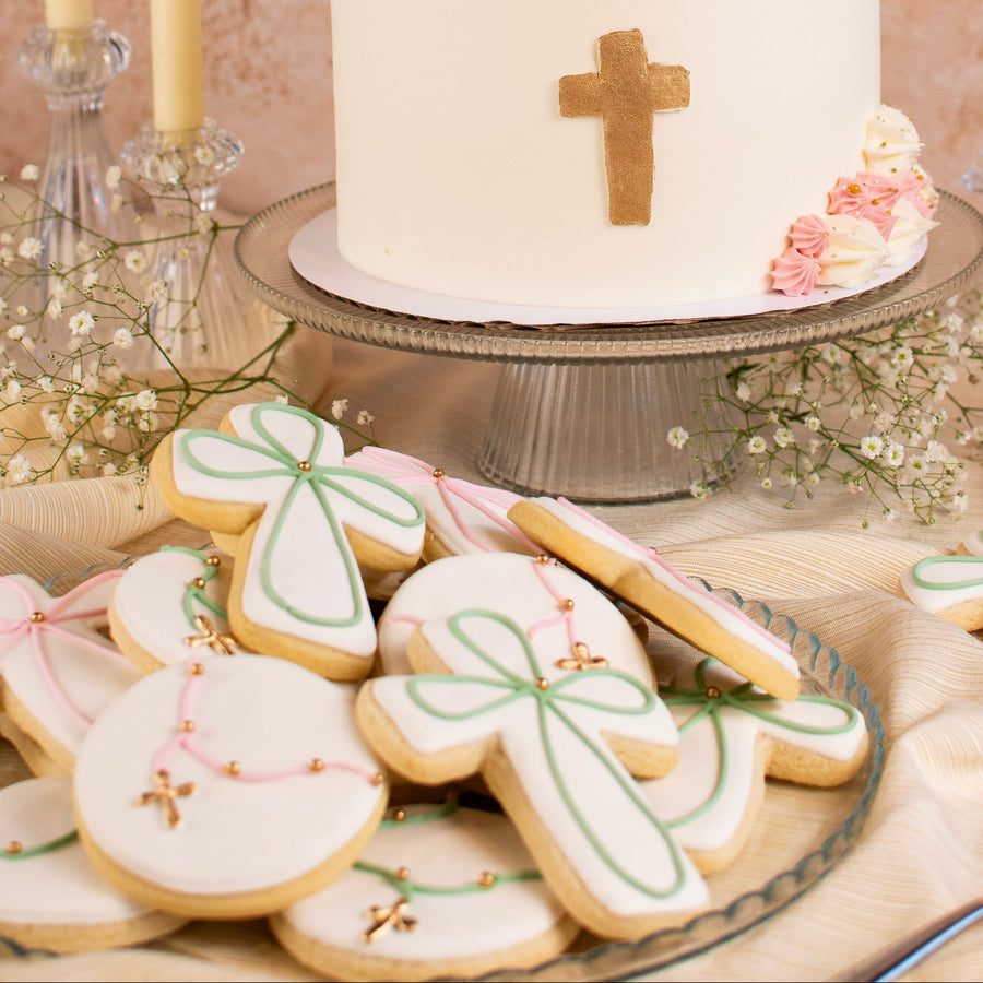 First Communion Royal Iced Cookie Set