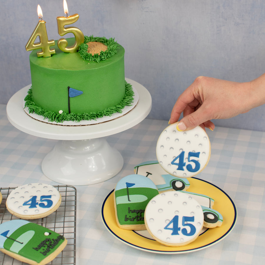 Golf Royal Iced Cookie Set