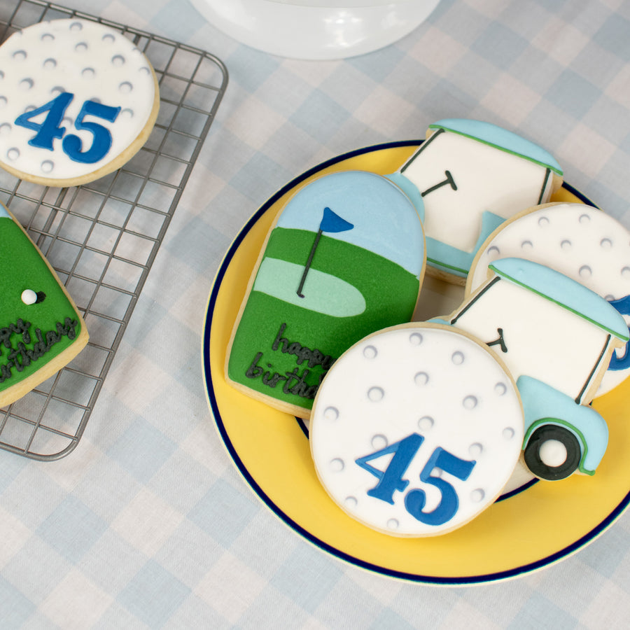 Golf Royal Iced Cookie Set