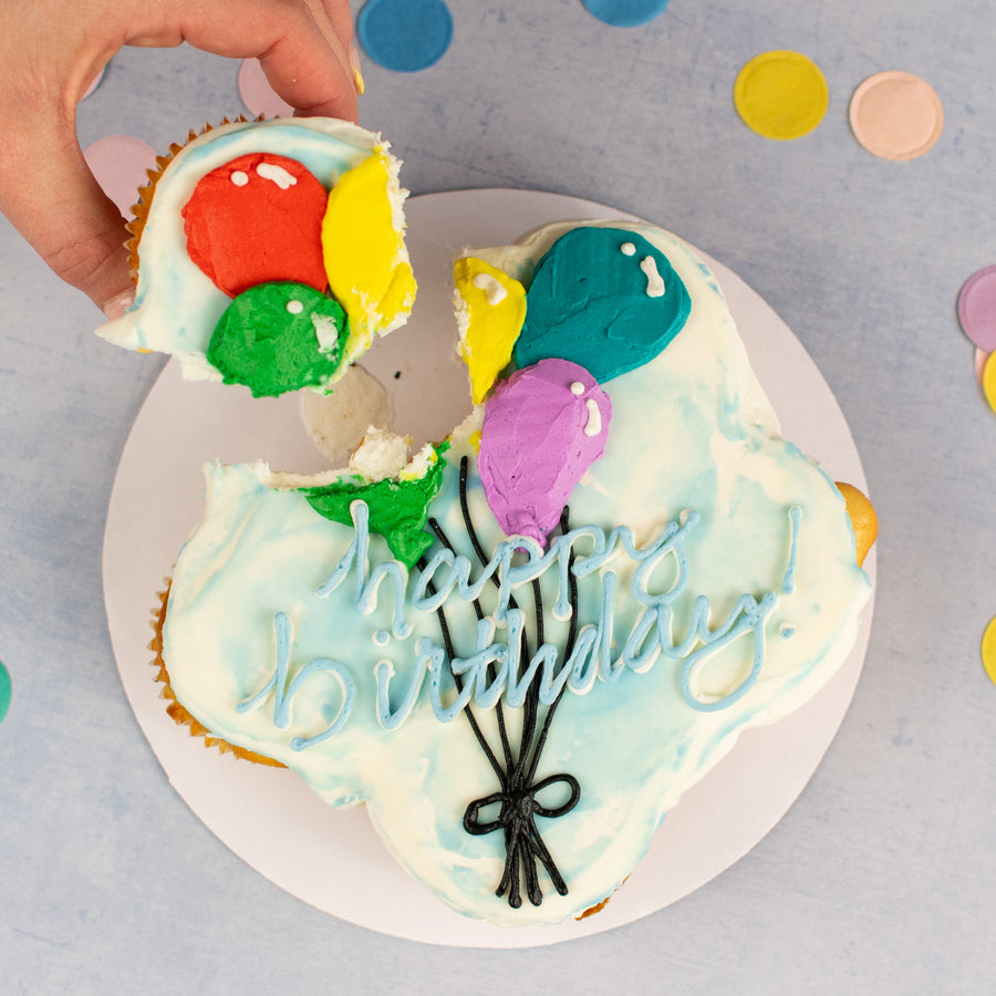 Happy Birthday Pull Apart Cupcake Set
