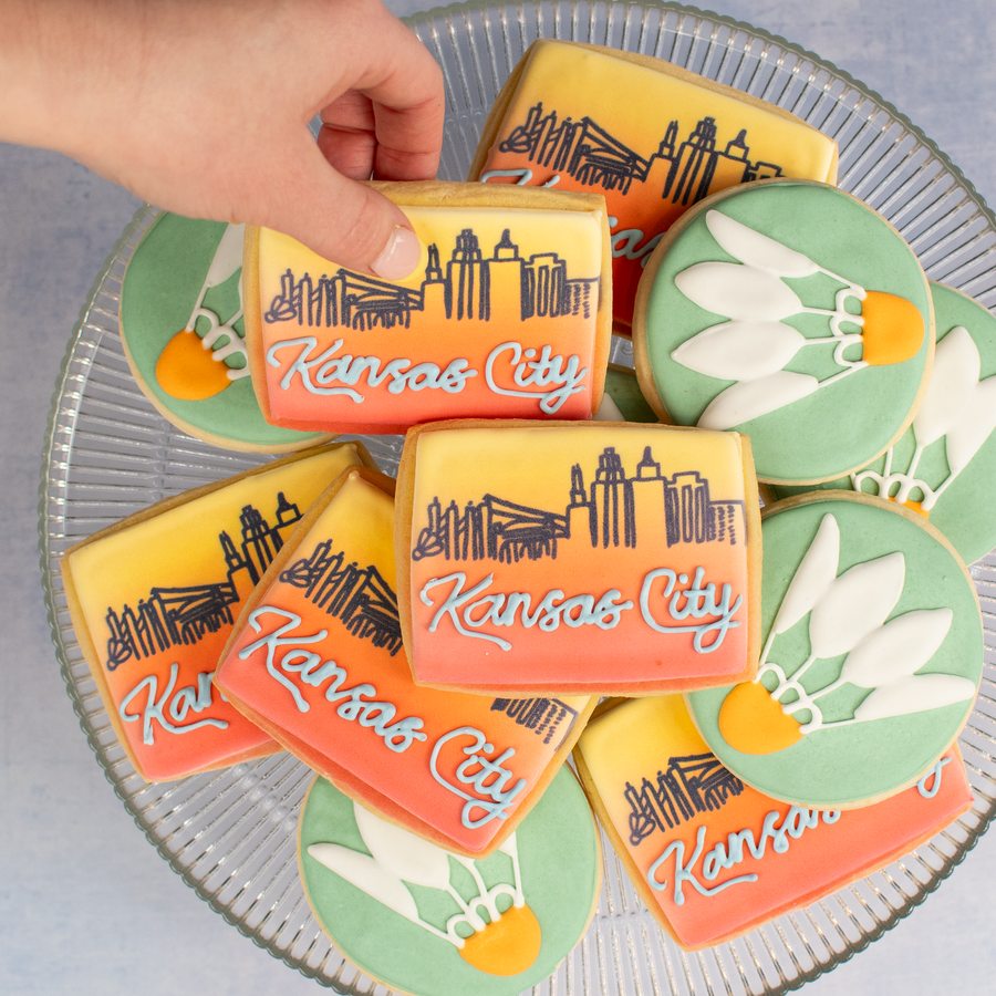 Kansas City Royal Iced Cookie Set