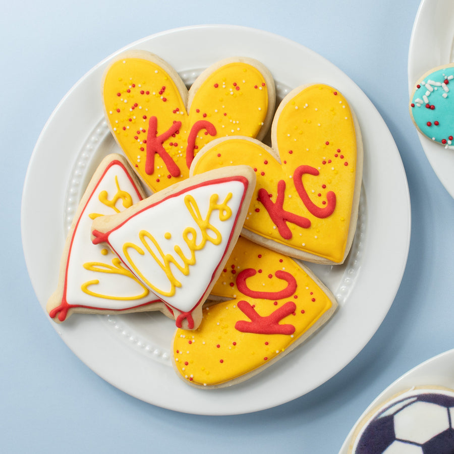 KC Chiefs Royal Iced Cookie Set