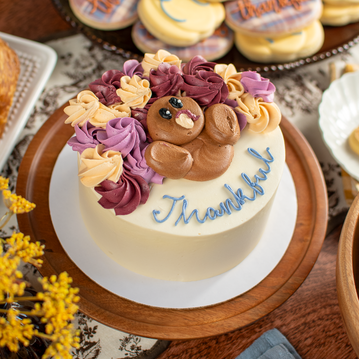 Thankful Turkey Cake