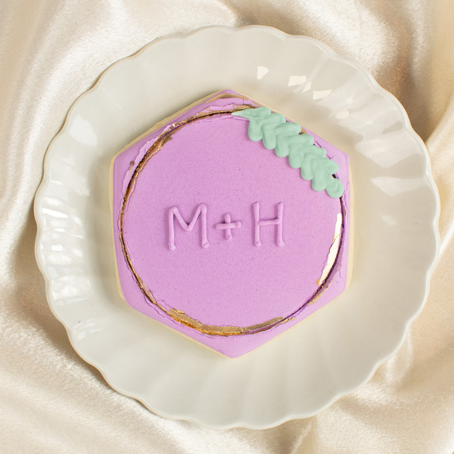 Engagement Royal Iced Cookie Set