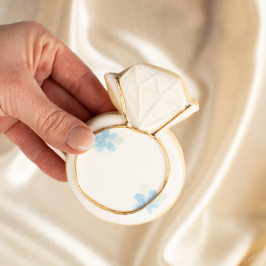 Watercolor Wedding Royal Iced Cookie Set