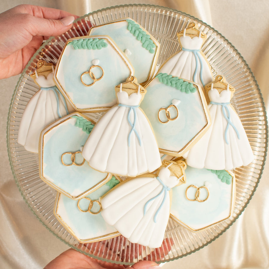 Bridal Shower Royal Iced Cookie Set