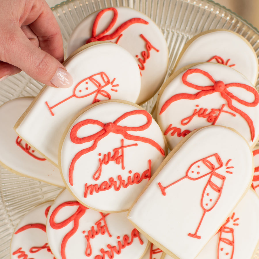 Wedding Celebration Royal Iced Cookie Set