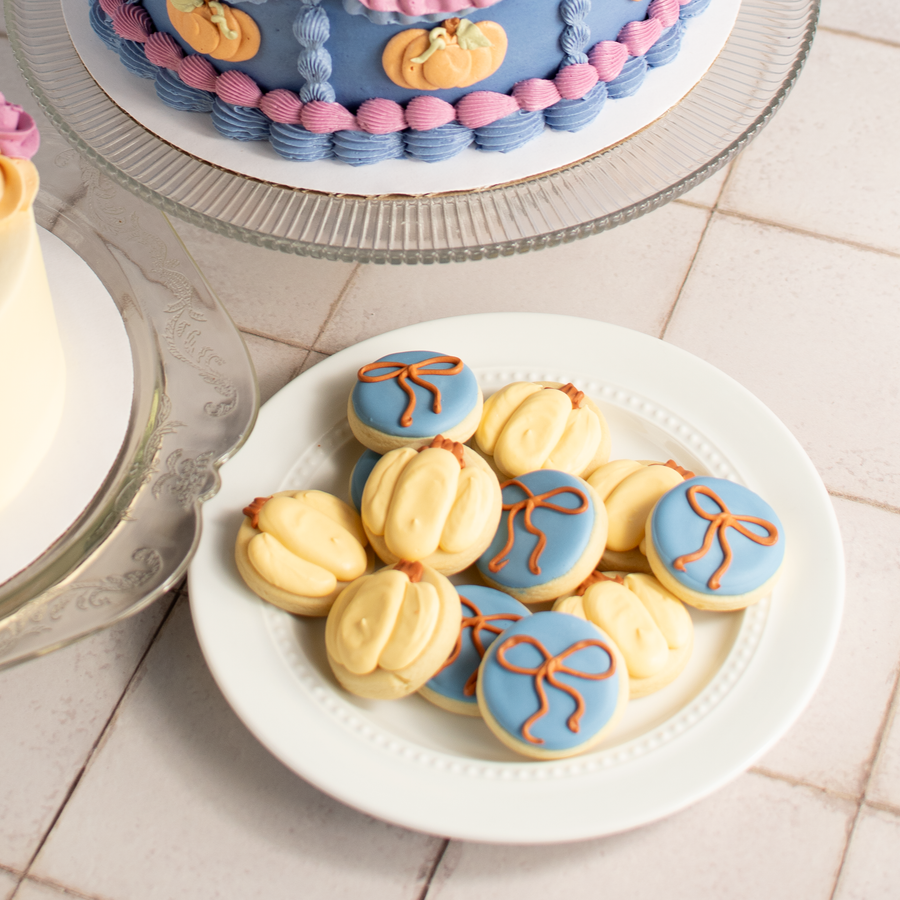 Thanksgiving Mini Royal Iced Cookies