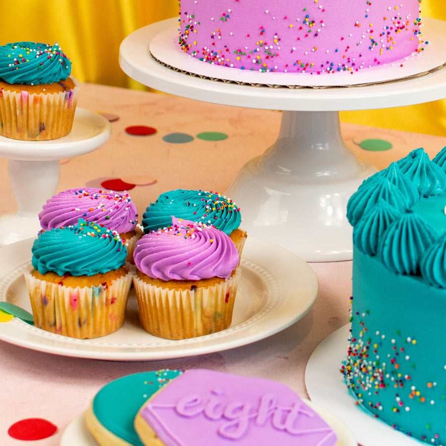 Birthday Sprinkle Cupcakes
