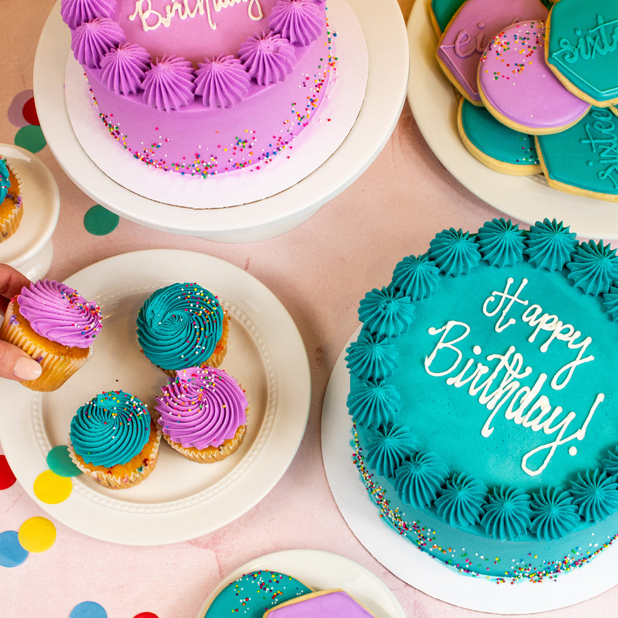 Birthday Sprinkle Cupcakes