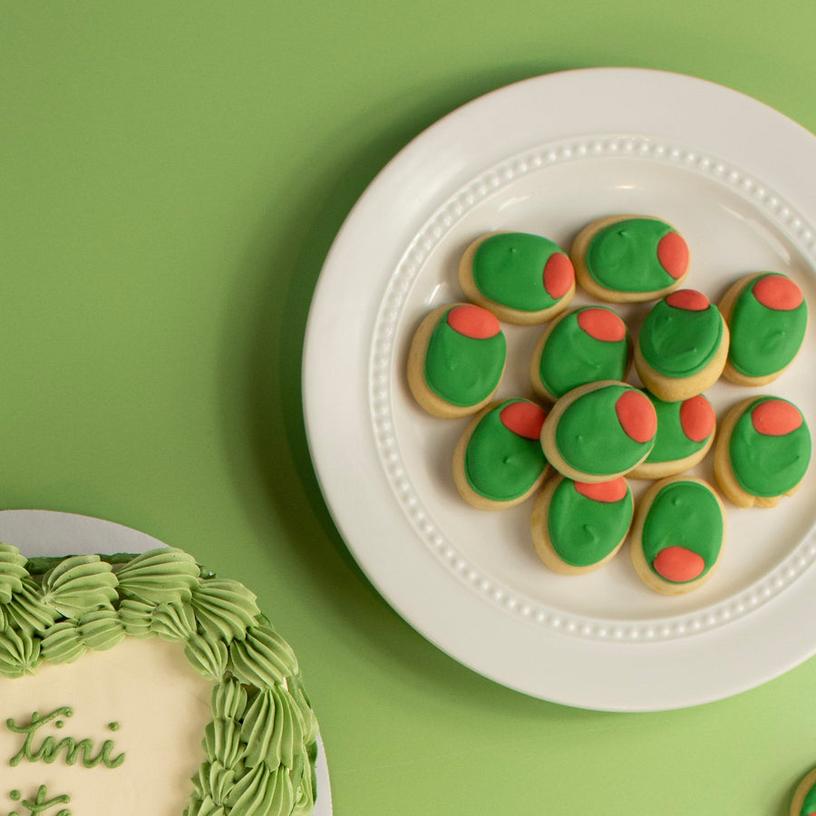 Mini Olives Royal Iced Cookie Set