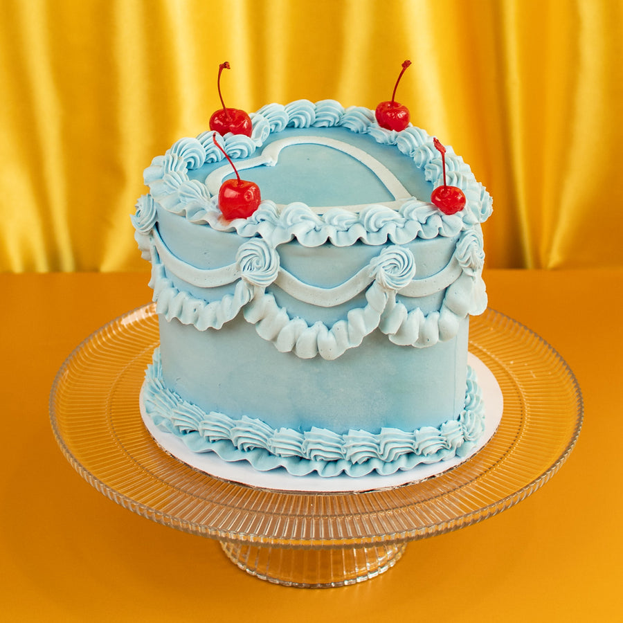 Vintage Cherry Cake