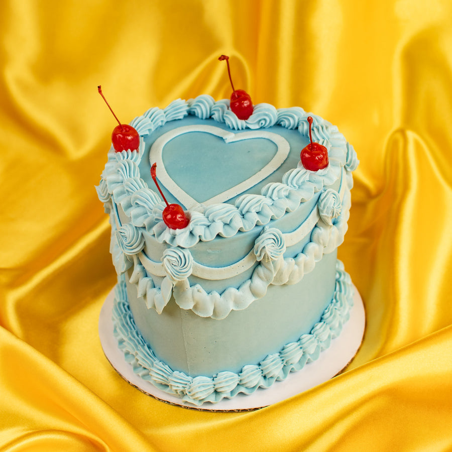 Vintage Cherry Cake