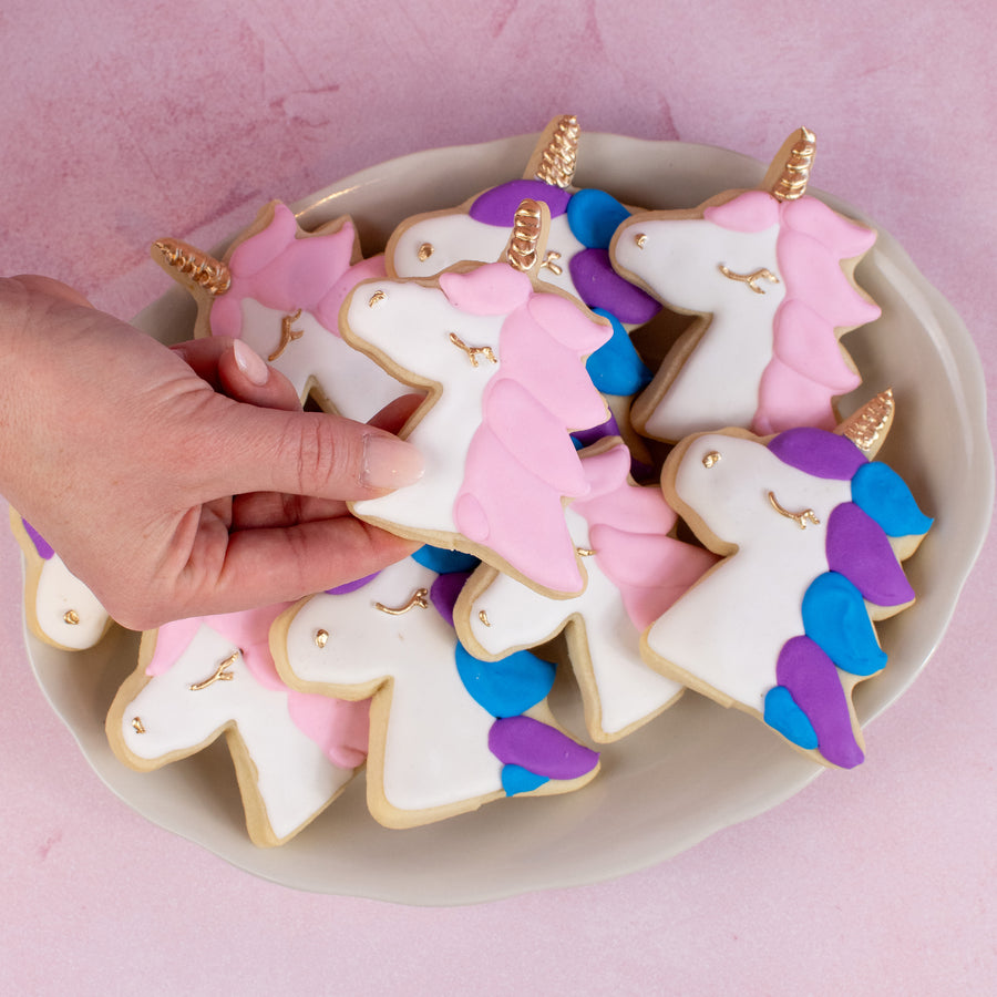 Unicorn Royal Iced Cookie Set