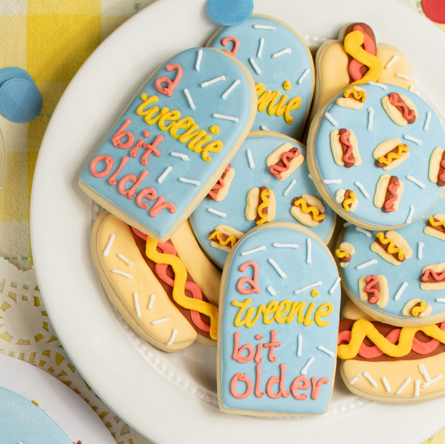 Weenie Bit Older Royal Iced Cookie Set