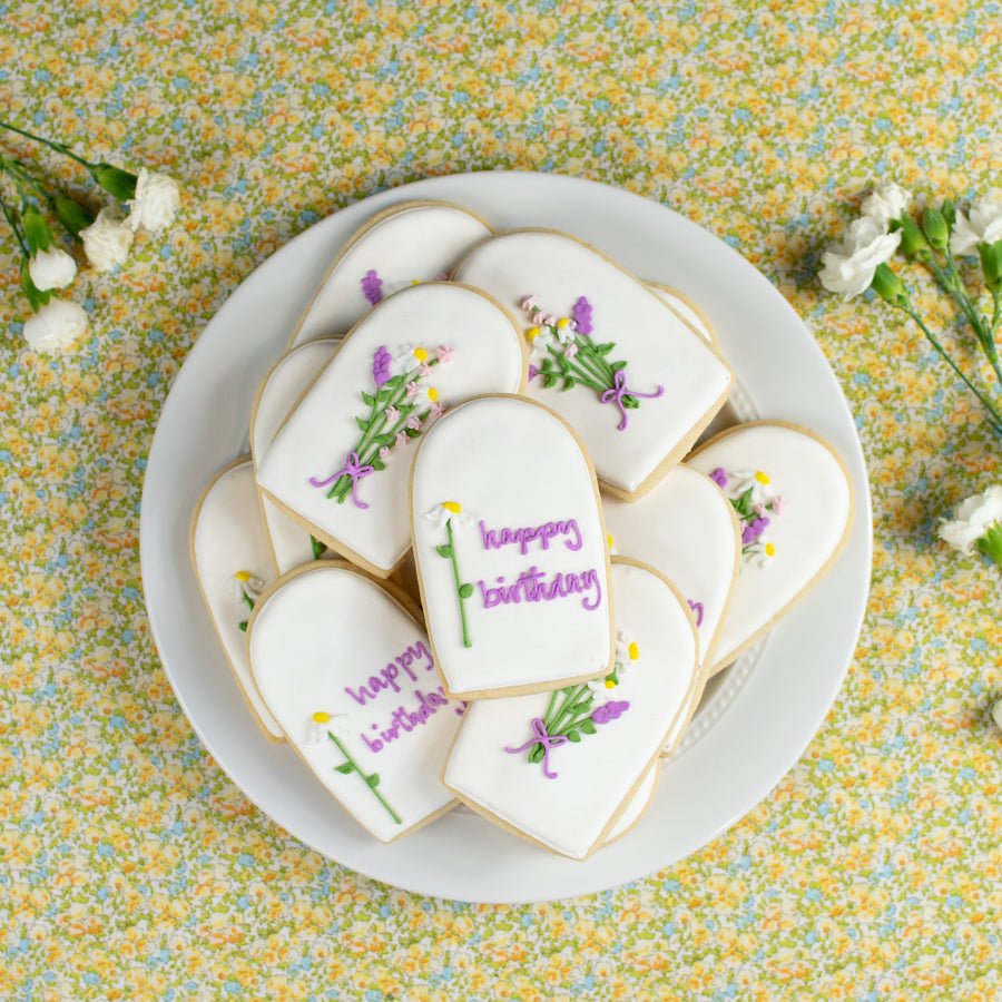 Wildflower Royal Iced Cookie Set