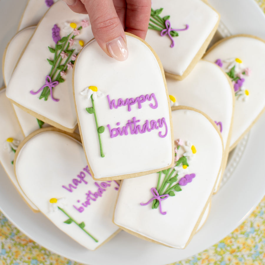 Wildflower Royal Iced Cookie Set