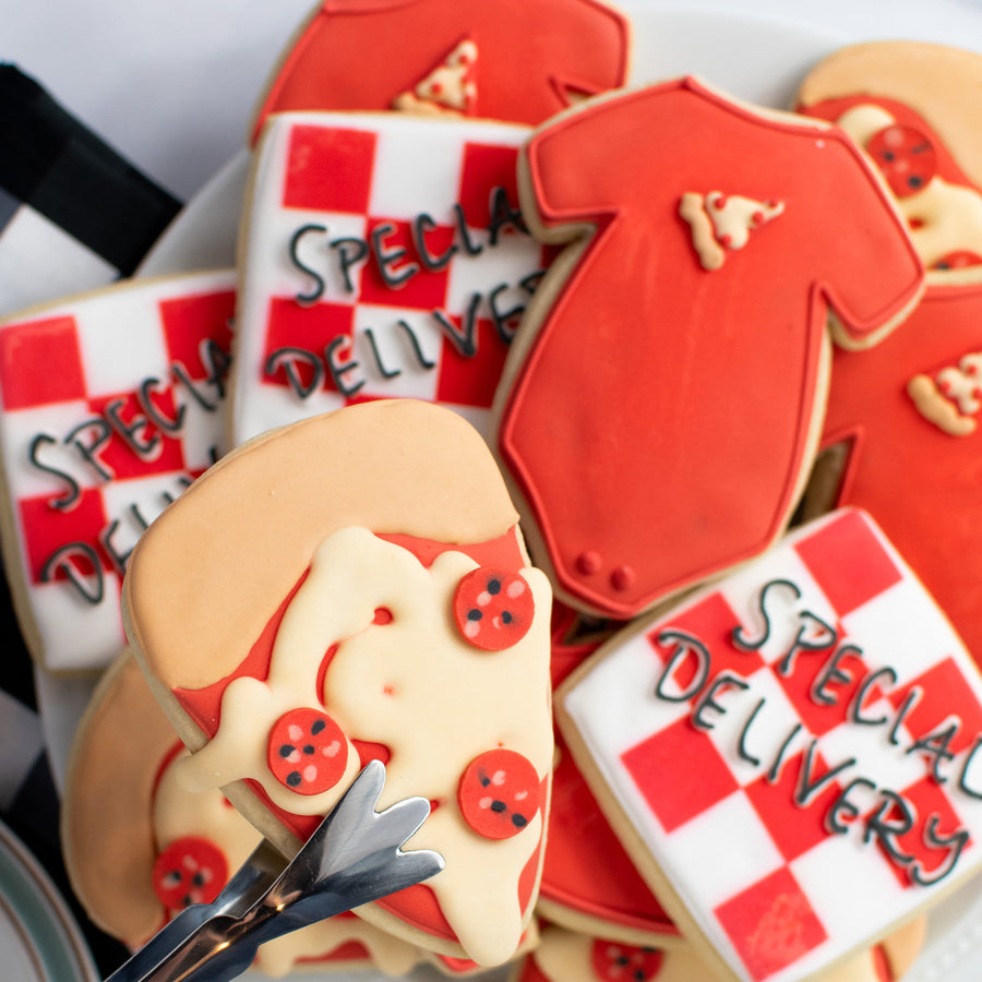 Pizza Baby Royal Iced Cookie Set
