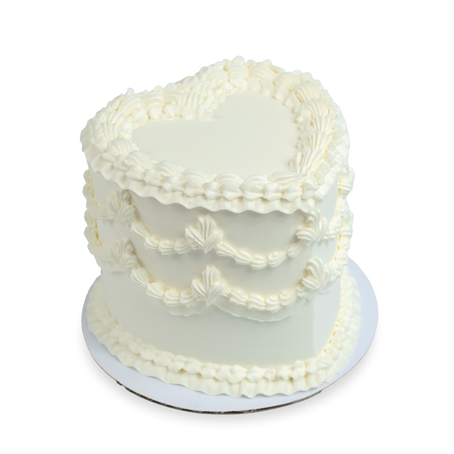 Wedding Heart Lambeth Cake