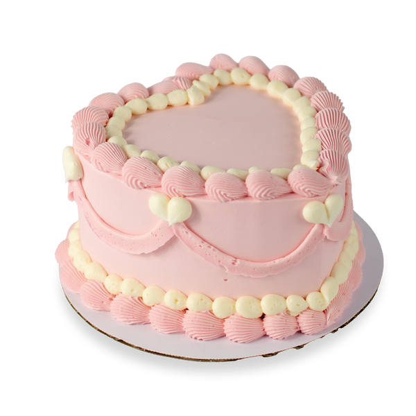 Heart Lambeth Cake