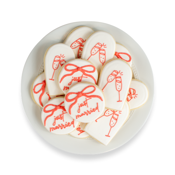 Wedding Celebration Royal Iced Cookie Set