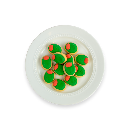 Mini Olives Royal Iced Cookie Set