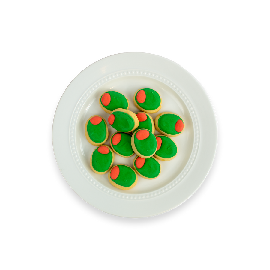 Mini Olives Royal Iced Cookie Set