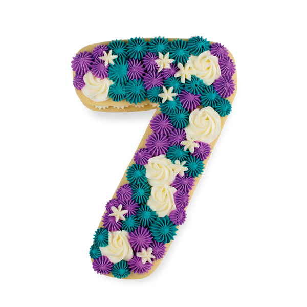 Number Cookie Cake