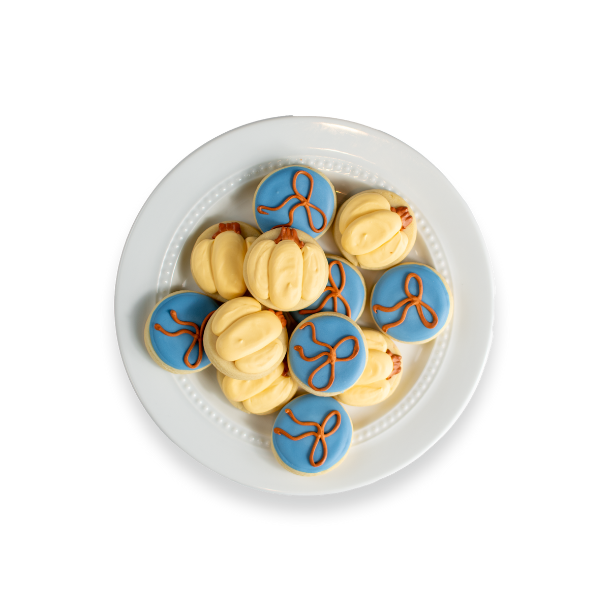 Thanksgiving Mini Royal Iced Cookies