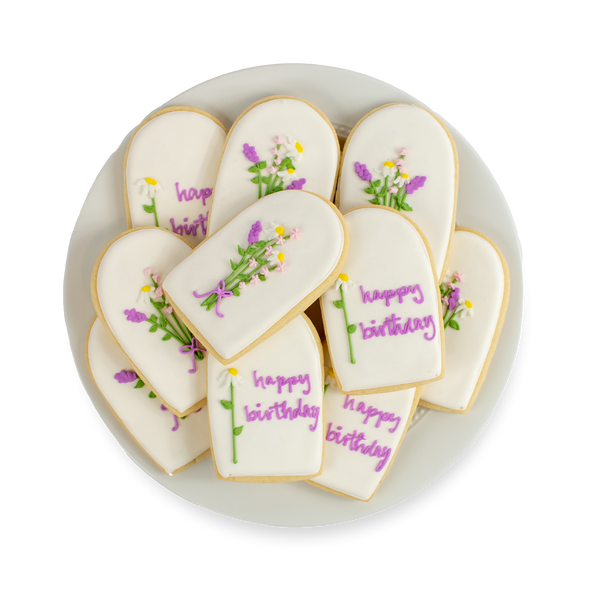 Wildflower Royal Iced Cookie Set