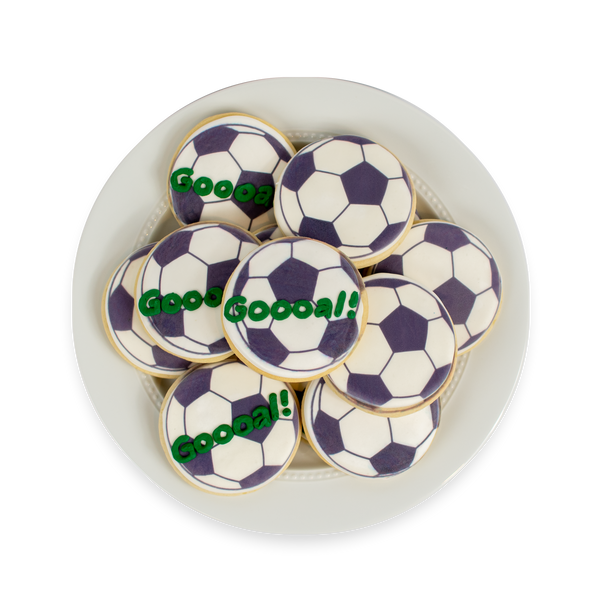 Soccer Royal Iced Cookie Set
