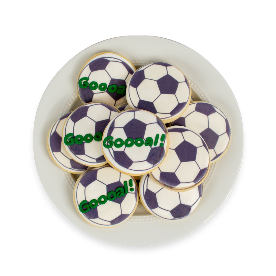 Soccer Royal Iced Cookie Set