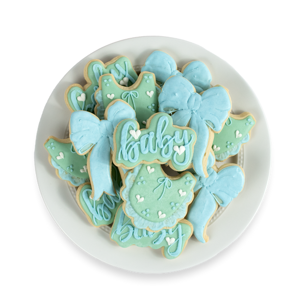 Bibs + Bows Royal Iced Cookie Set